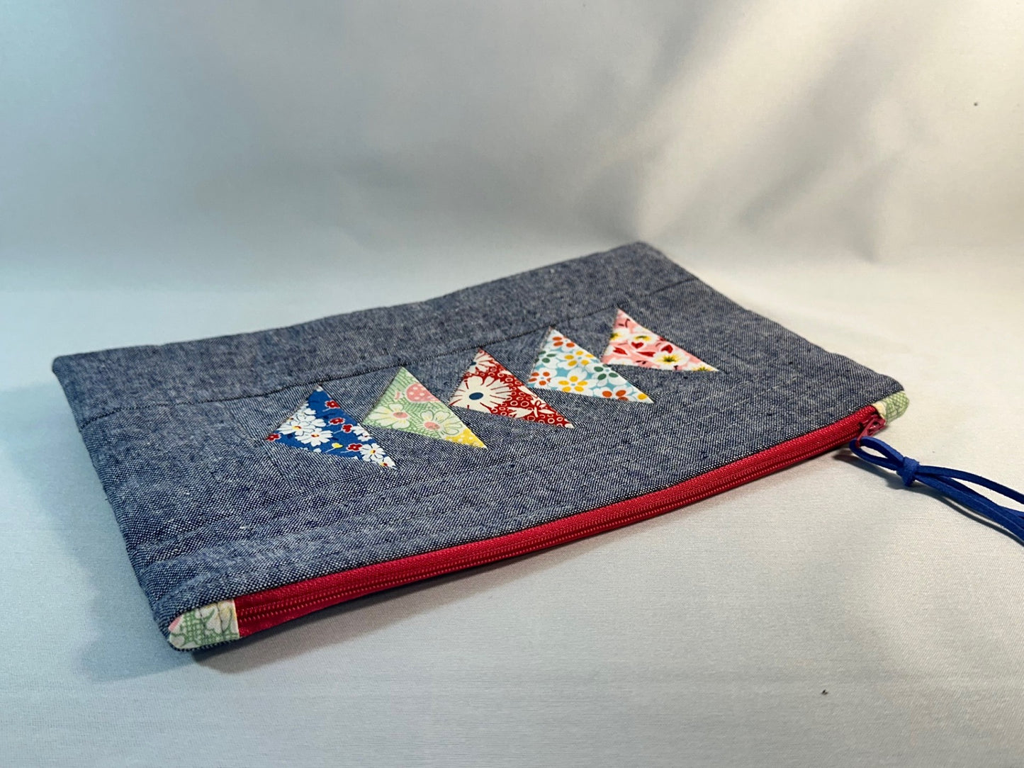 Flying Geese Zipper Pouch