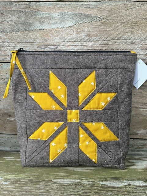 Fair Isle Star Quilted Bag